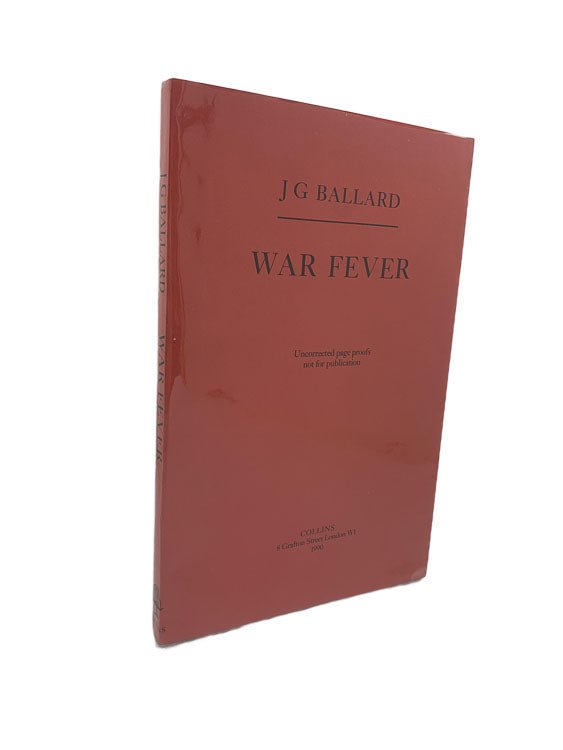 Ballard, J.G. - War Fever Novel | Dystopian Science Fiction Book | Perfect for Sci-Fi Fans & Book Clubs