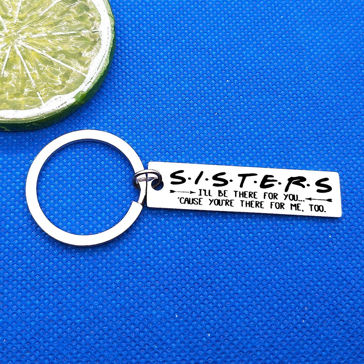 Best Sister Gifts - Friendship Keychain for Women 