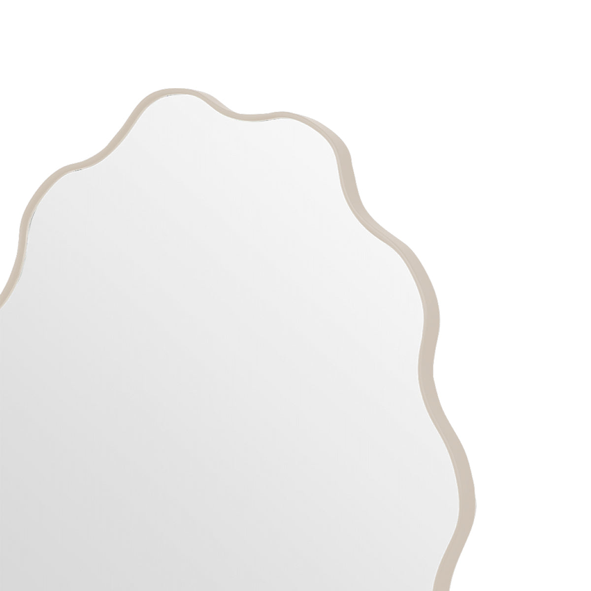 Artemis Oval Mirror - Sand Finish - Elegant Wall Decor for Living Room, Bedroom & Entryway - Perfect for Home & Office Decoration