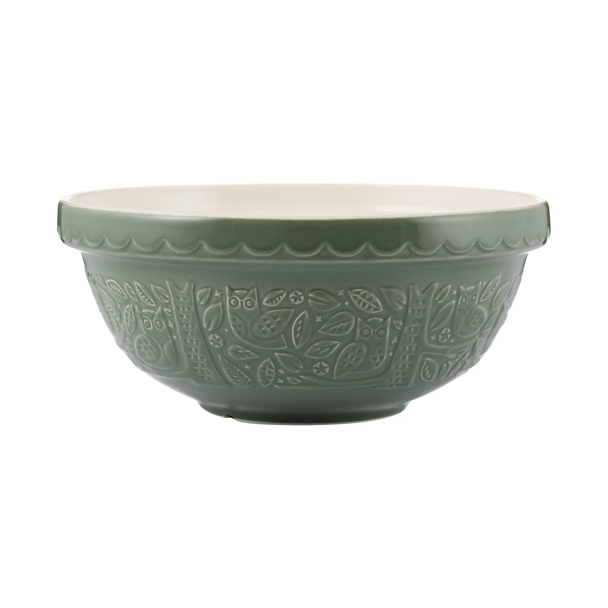 Mason Cash Mixing Bowl Set - In The Forest Design, Ceramic Mixing Bowls for Baking, Cooking & Serving - Perfect for Home Kitchen, Holiday Baking & Gift Giving