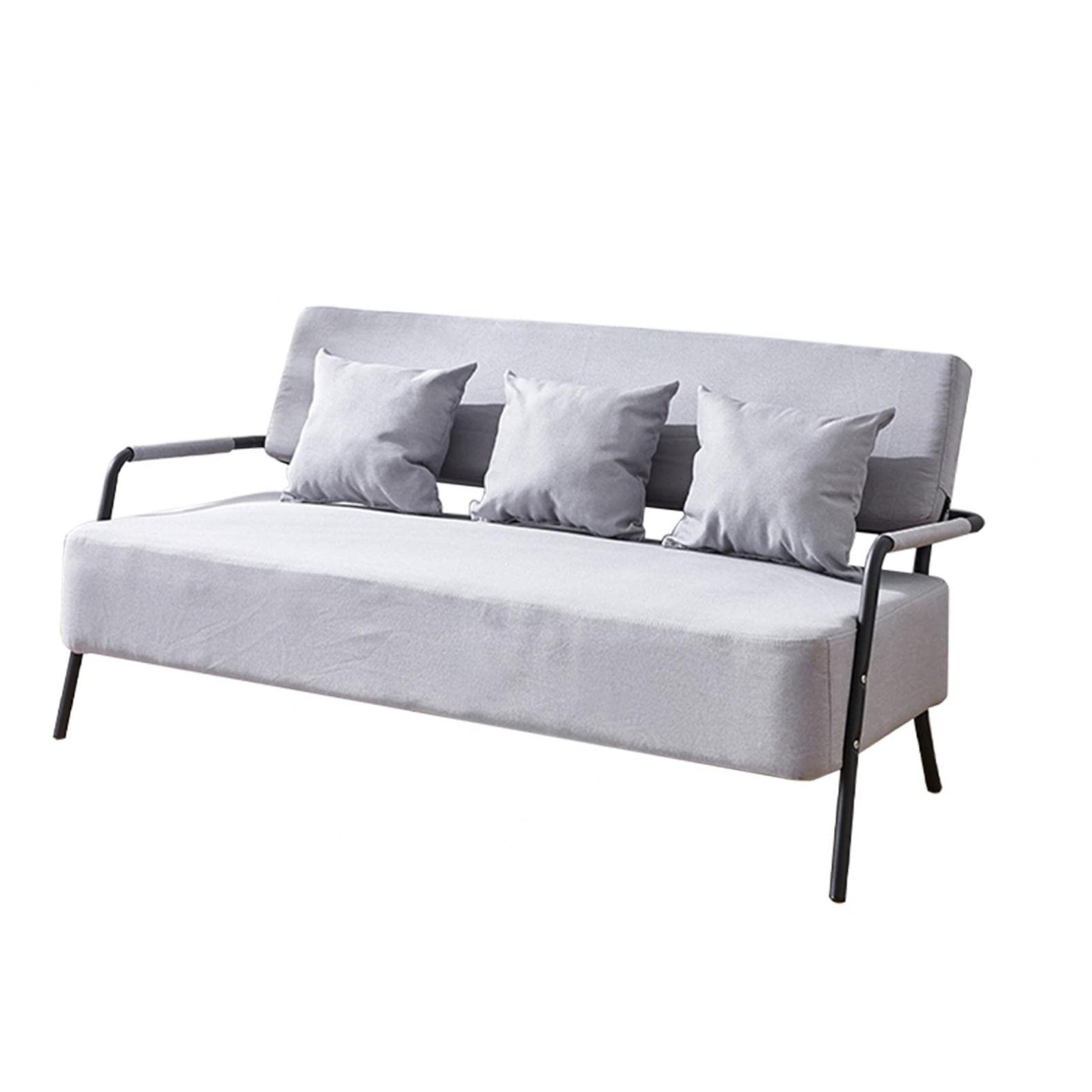 Modern Nordic Minimalist Sofa Couch - Contemporary Living Room & Bedroom Furniture (US Stock, Fast 3-5 Day Delivery) - Perfect for Small Spaces, Apartments, and Cozy Home Decor