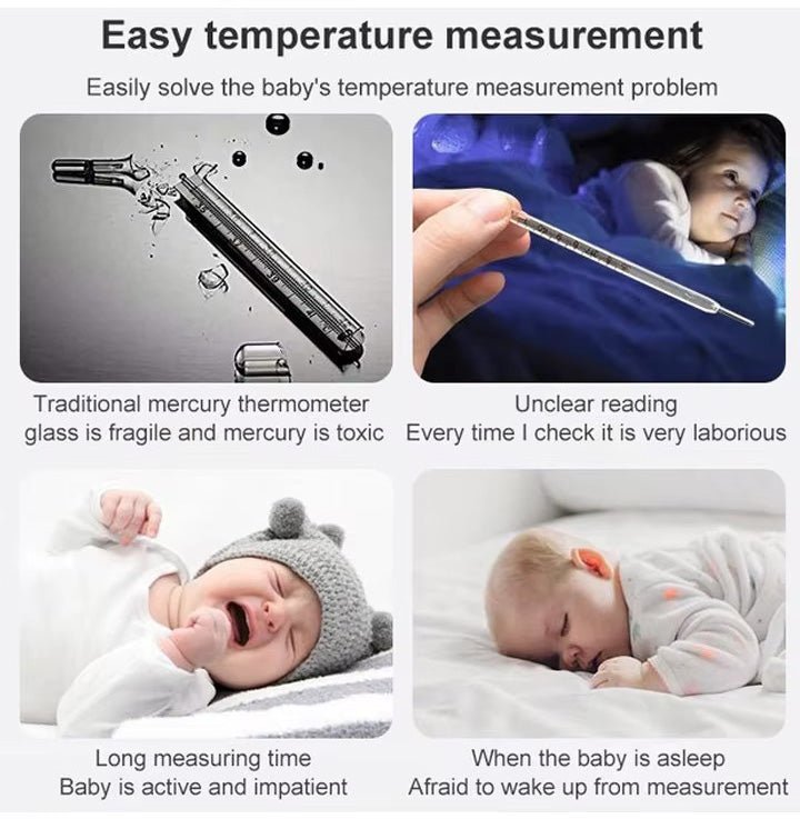 Non-Contact Dual Use Infrared Thermometer for Adults & Kids - Fast & Accurate Forehead/Ear Temperature Reading - FDA & CE Certified - Perfect for Home, Office, Travel & Medical Use