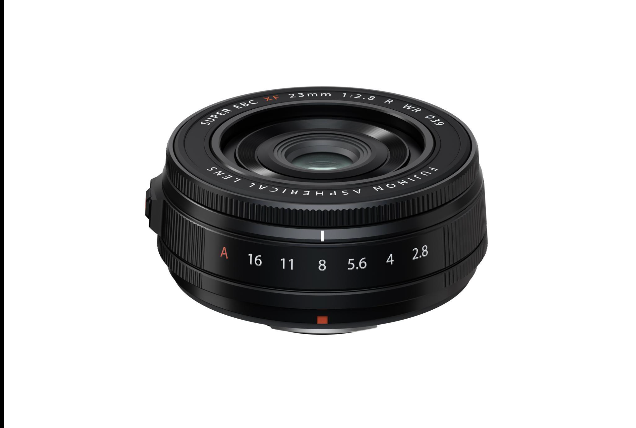 FUJIFILM FUJINON XF23mm F2.8 R WR Prime Lens (Black) - Compact Weather-Resistant Mirrorless Camera Lens for Street & Travel Photography