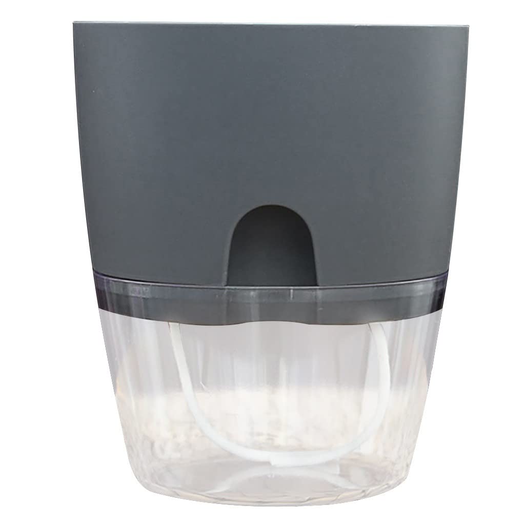 Automatic Self-Watering Plant Pots - Plastic Flower Pots with Water Absorption System for Indoor Plants | Perfect for Home, Office, and Garden Use