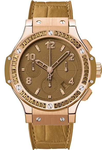 Hublot Big Bang Tutti Frutti Chronograph 18K Rose Gold Ladies Watch with Andalusite Gemstones - Luxury Women's Timepiece for Special Occasions & Fashion Statements