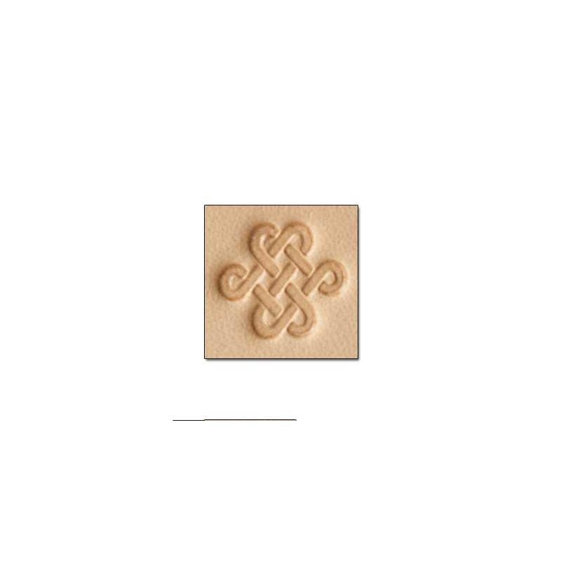 Craftool® Celtic Knot Stamp - Handmade Leather Crafting Tool for DIY Projects, Jewelry Making & Scrapbooking - Perfect for Leather Stamping, Embossing & Decorative Arts