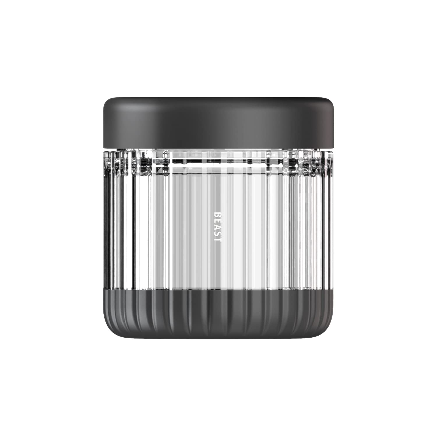 Beast 500mL Blender Cup with Storage Lid - Compatible with 1000W Beast Blender for Smoothies, Protein Shakes & Meal Prep | Durable Carbon Black Design | Perfect for Home Gym, Kitchen & Healthy Lifestyle