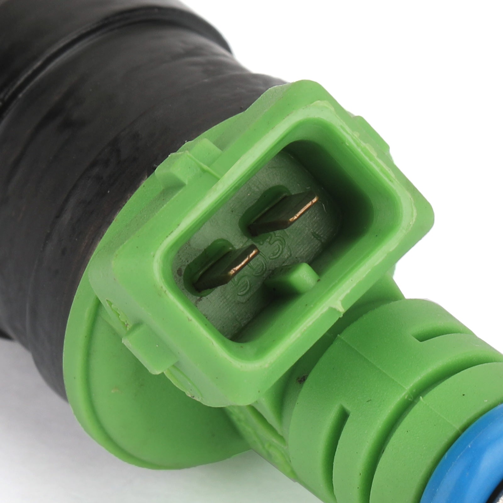 42lbs Green Top Racing Fuel Injector 440CC EV1 Turbo 42lb/hr (8 PCS) - High Performance Fuel Injectors for Turbocharged Engines, Racing & Automotive Upgrades