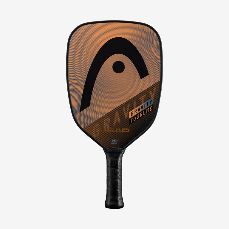 Head Gravity Tour Lite Pickleball Paddle - Lightweight Carbon Fiber Paddle for Control & Spin - Perfect for Recreational & Competitive Play