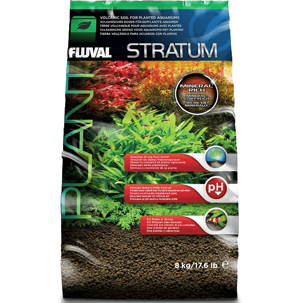 Fluval Plant & Shrimp Stratum - Premium Aquarium Substrate for Live Plants & Shrimp Tanks | Ideal for Freshwater Planted Aquariums & Shrimp Breeding