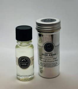 NHR Organic Anise Star Essential Oil (Illicum verum) - 100% Pure, Natural, Undiluted 100ml - Aromatherapy, Massage & DIY Skincare