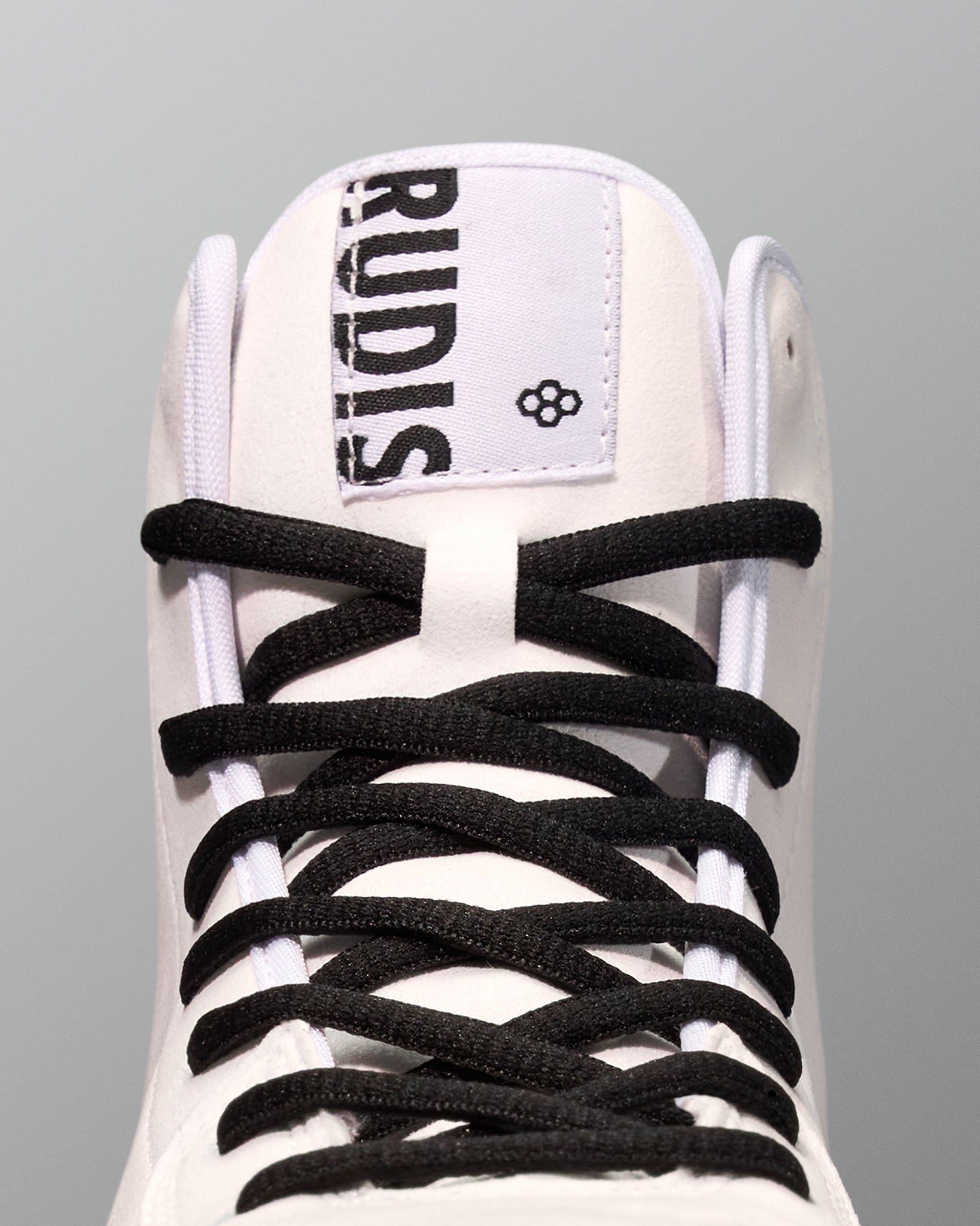 RUDIS Men's Wrestling Shoes for Adults - White & Black | Lightweight & Durable for Training, Competition & MMA | Perfect for Grappling, Practice & Gym Workouts