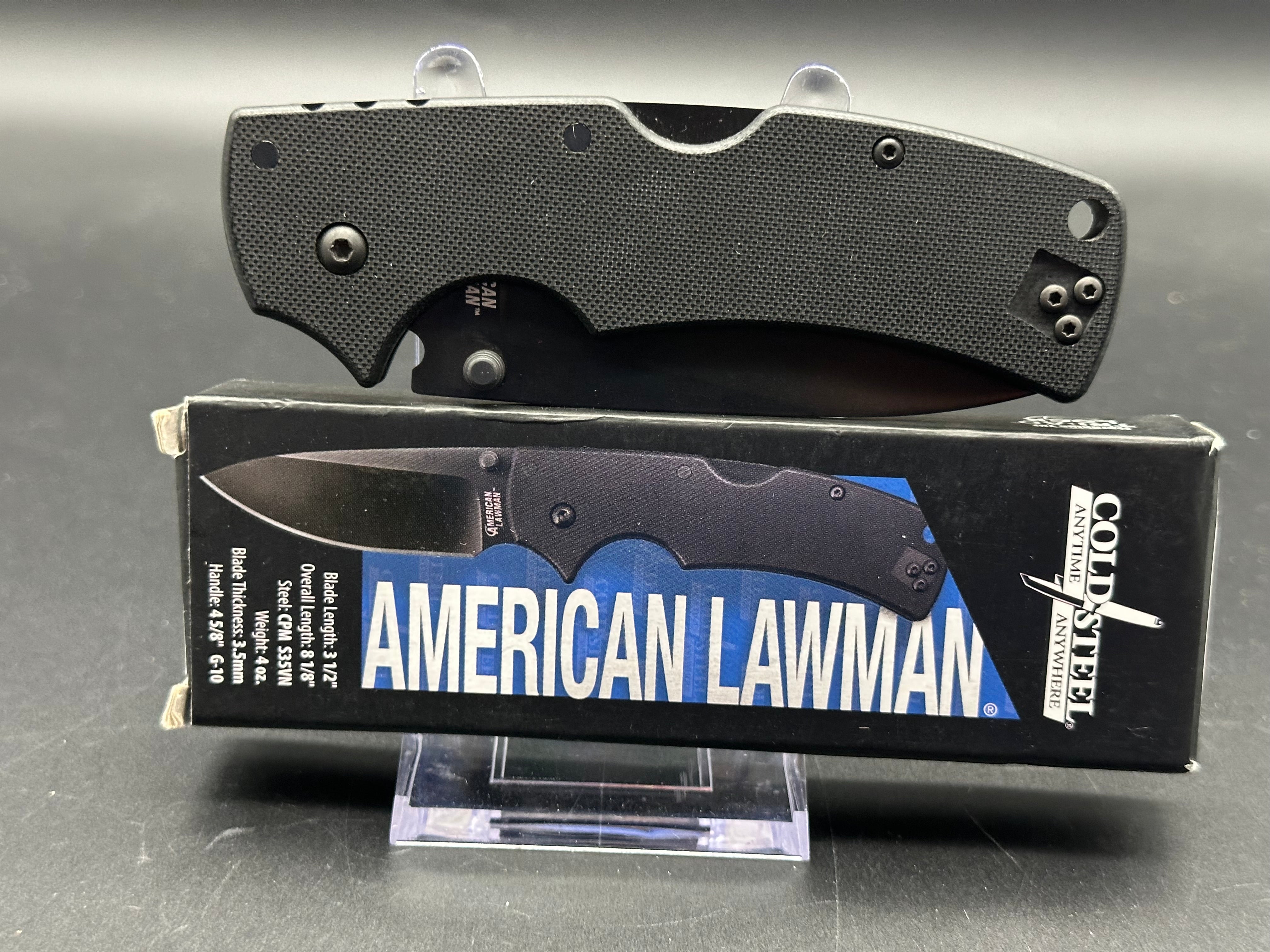 Cold Steel American Lawman Knife - 3.5