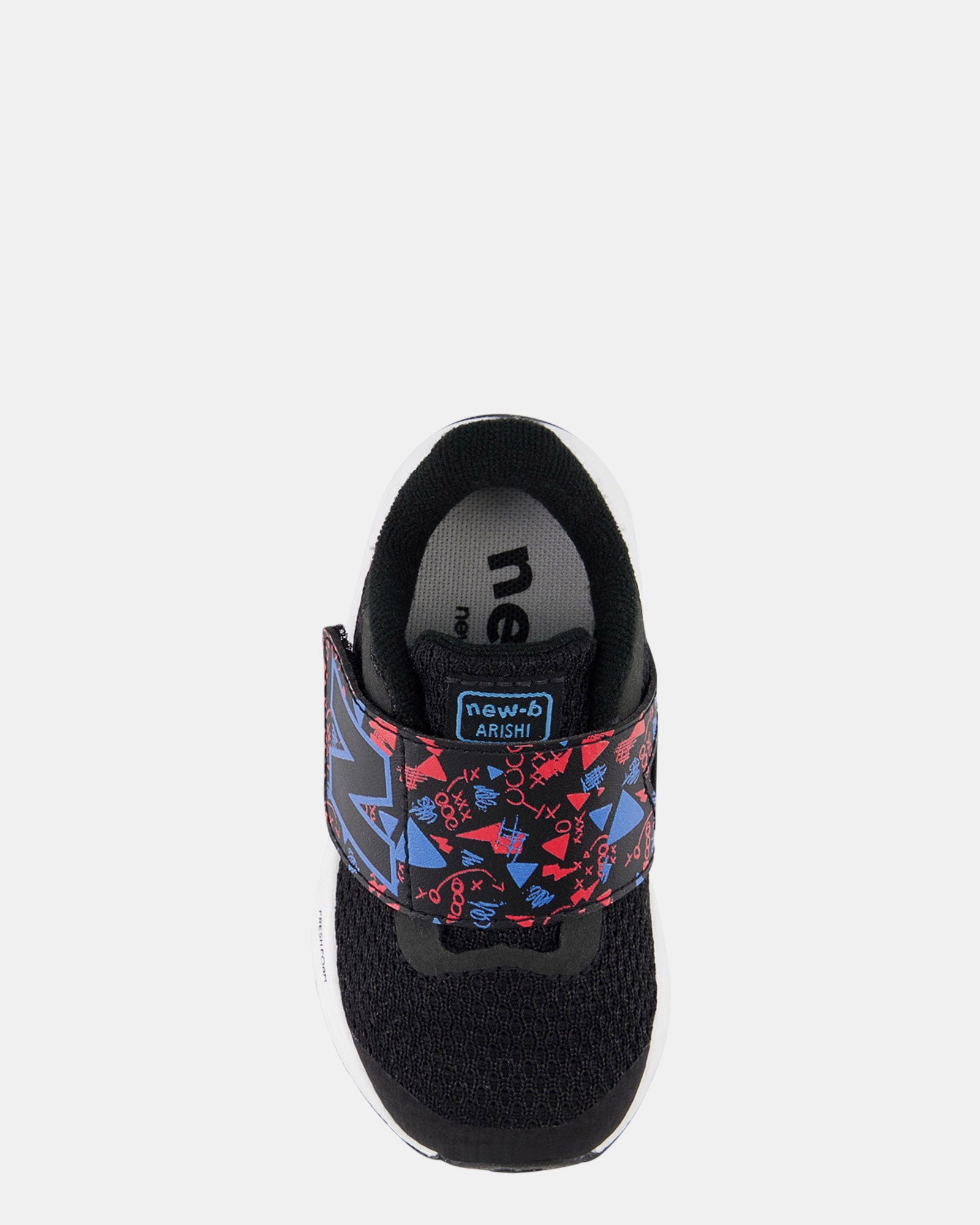 NW Arishi V4 Baby Shoes - Black, Red & Multi-Color Sneakers for Infants | Comfortable & Stylish for Walking, Playtime & Everyday Wear
