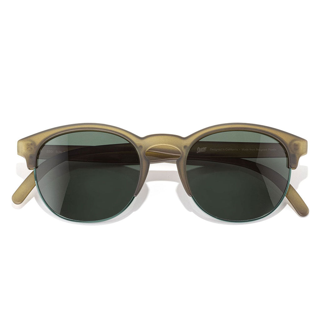 Avila Polarized Sunglasses for Men & Women - Olive Green Lens, UV Protection, Lightweight & Durable - Perfect for Driving, Hiking, and Outdoor Activities