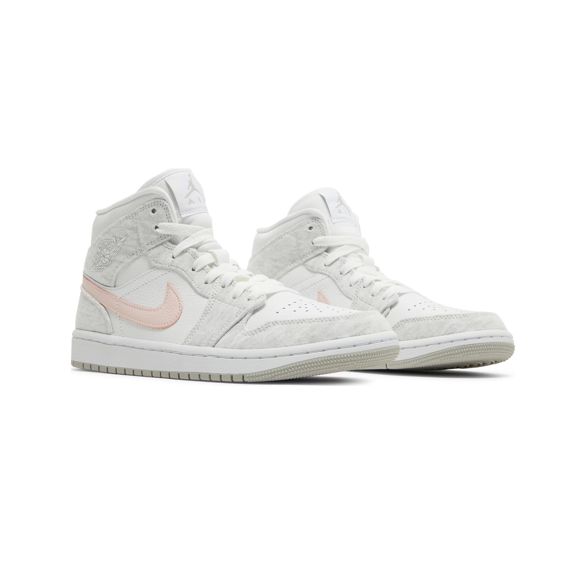Air Jordan 1 Mid SE 'Light Iron Ore' Women's Basketball Shoes (2021) - Comfortable Sneakers for Running, Gym Workouts & Streetwear Fashion