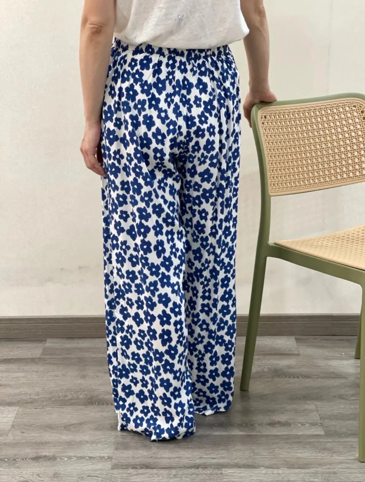 Archibald Floral Flowy Pants for Women - Comfortable & Stylish Boho Trousers for Casual Wear, Travel, and Summer Outfits