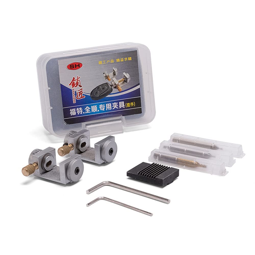 GOSO Key Machine Fixture Clamp - Vertical Key Cutting Tool for Ford Mondeo & Jaguar Cars - Perfect for Automotive Locksmiths and Key Duplication Shops