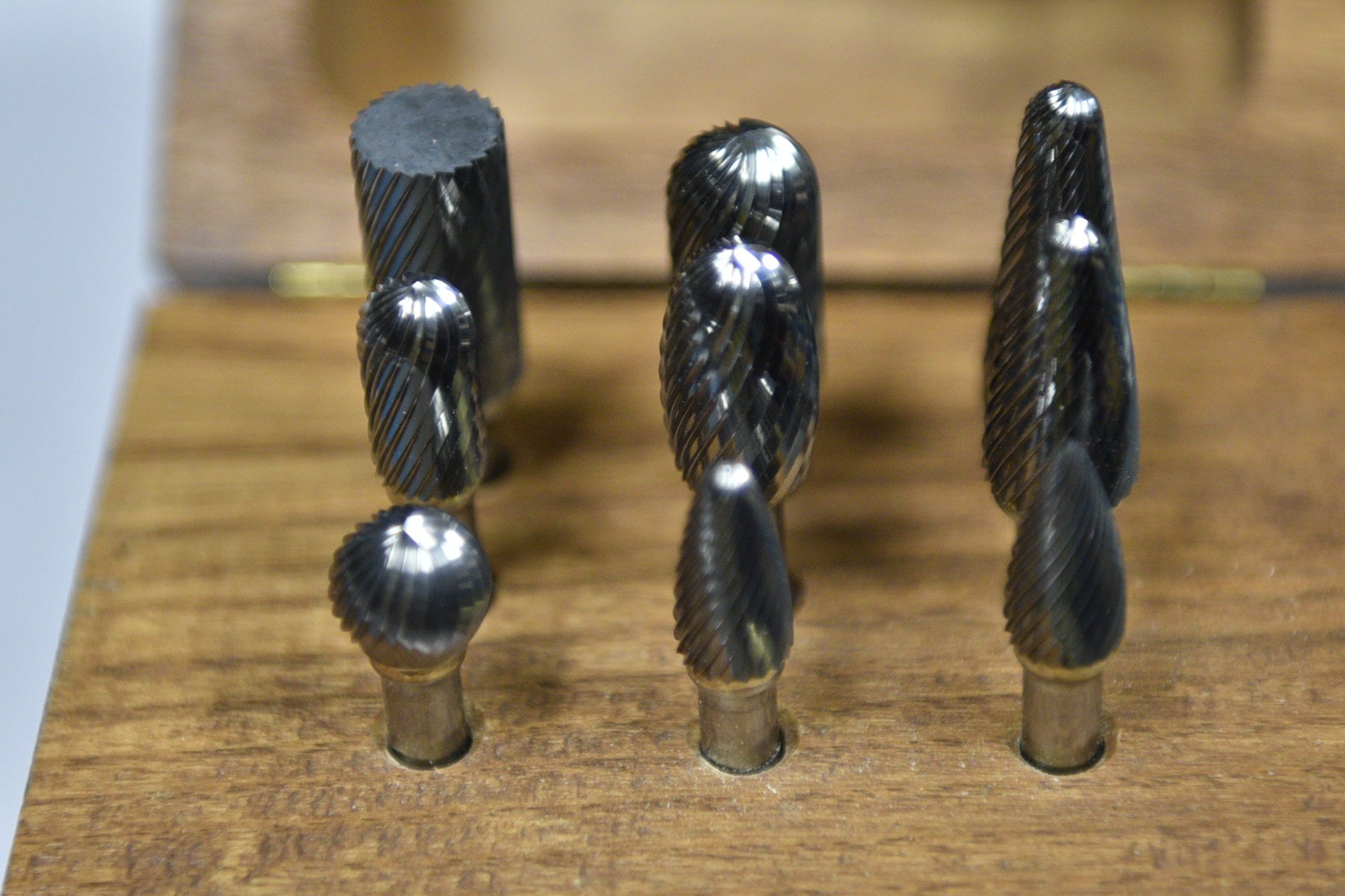 1PC Tungsten Carbide Rotary Burr Set - Single Cut Carbide Burr Die Grinder Bit for Metalworking, Wood Carving & DIY Projects - Perfect for Grinding, Shaping & Deburring Metal, Wood & Plastic
