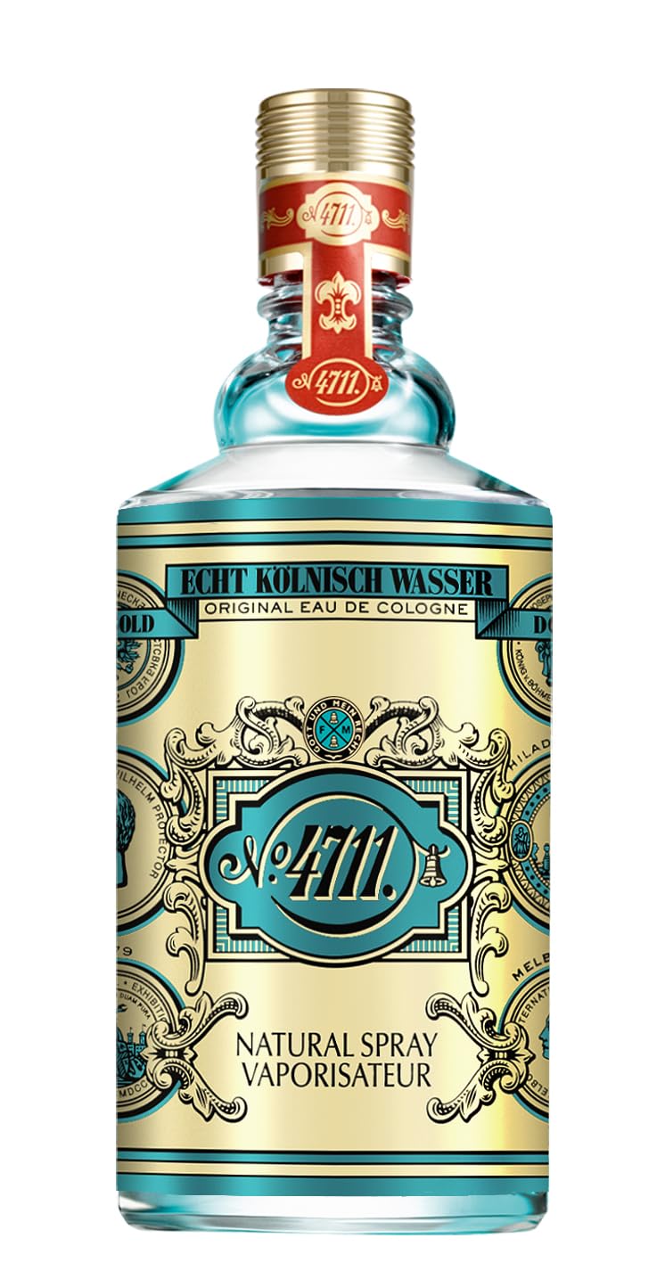 4711 Original Eau de Cologne for Men & Women - 1.7 oz Splash Bottle | Classic Unisex Cologne for Everyday Wear, Office & Special Occasions