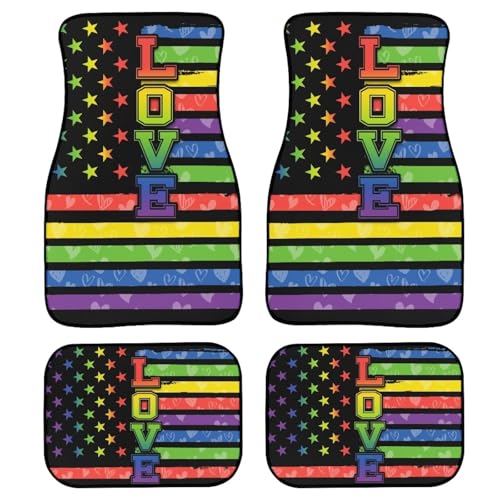 Rainbow US Flag