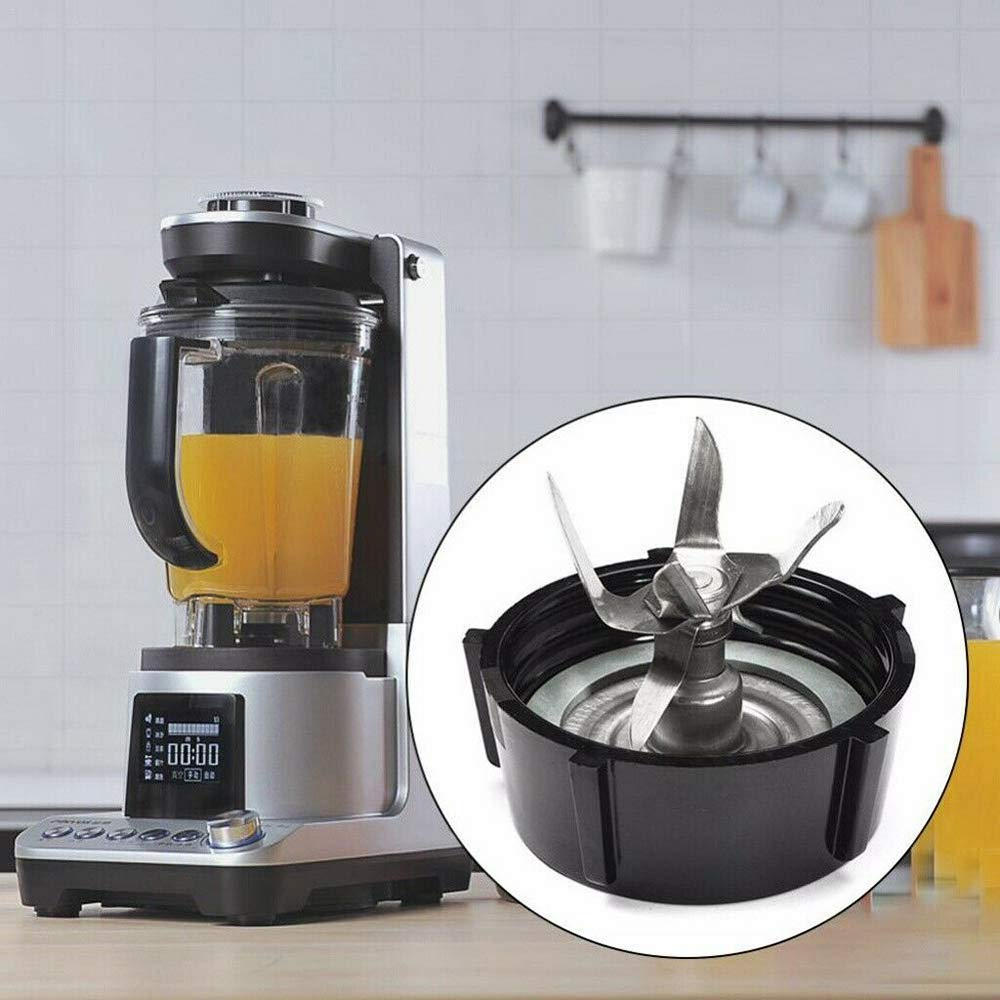 SixElements Replacement Blender Blade for Oster Osterizer - 4902 Jar Bottom with Rubber Seal Gasket & 6-Point Fusion Blade 4980 - Perfect for Smoothies, Shakes, and Food Prep
