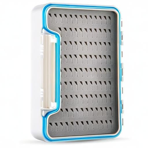 Goture Waterproof Floating Airtight Fishing Tackle Box with Adjustable Dividers - Fly Fishing Lure Storage for Freshwater & Saltwater - Perfect for Boat, Kayak, and Shore Fishing Adventures