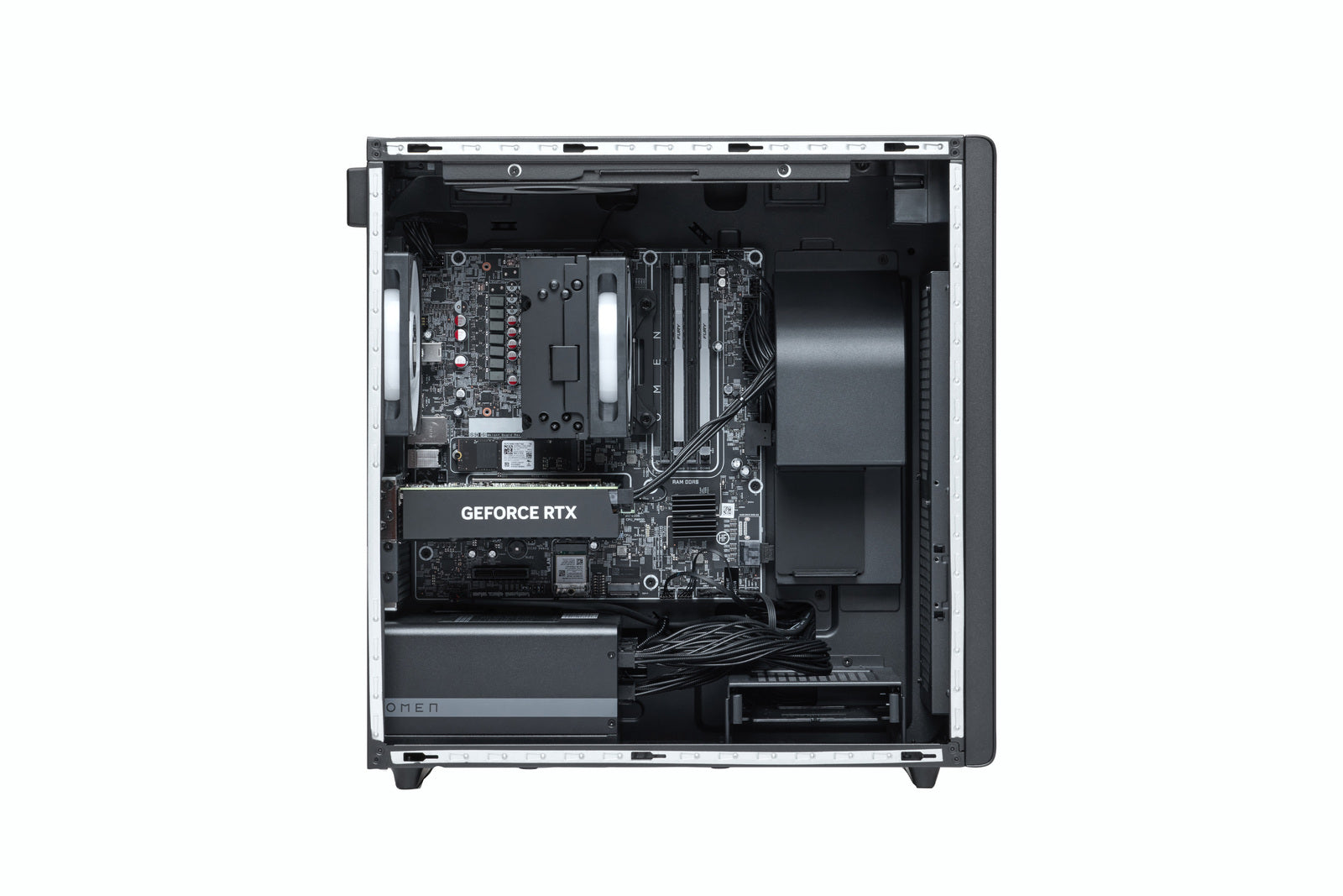 OMEN GT16-0066m Gaming Desktop PC - AMD Ryzen 7, 16GB RAM, 1TB SSD, NVIDIA GeForce RTX 4060, Windows 11 Home - Powerful Gaming & Streaming Computer for Esports & VR Gaming