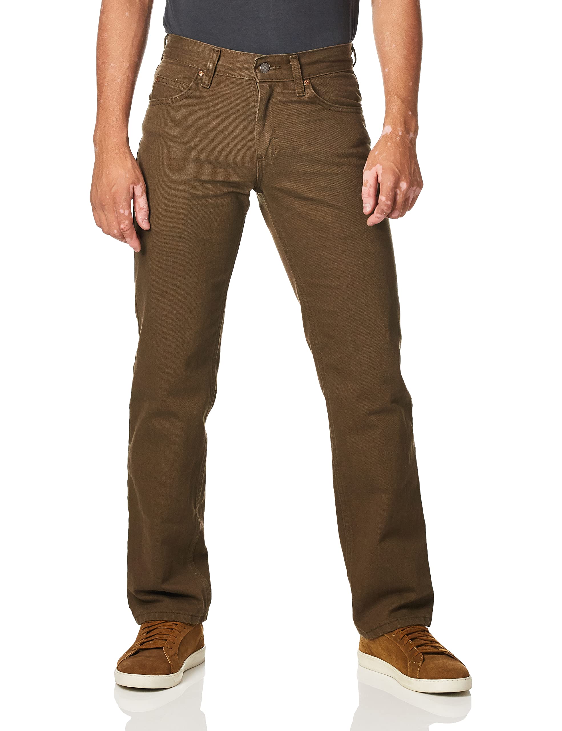 Lee Men's Regular Fit Straight Leg Jeans - Classic Denim Pants for Casual Wear & Everyday Comfort | Perfect for Work, Weekend Outings & Relaxing