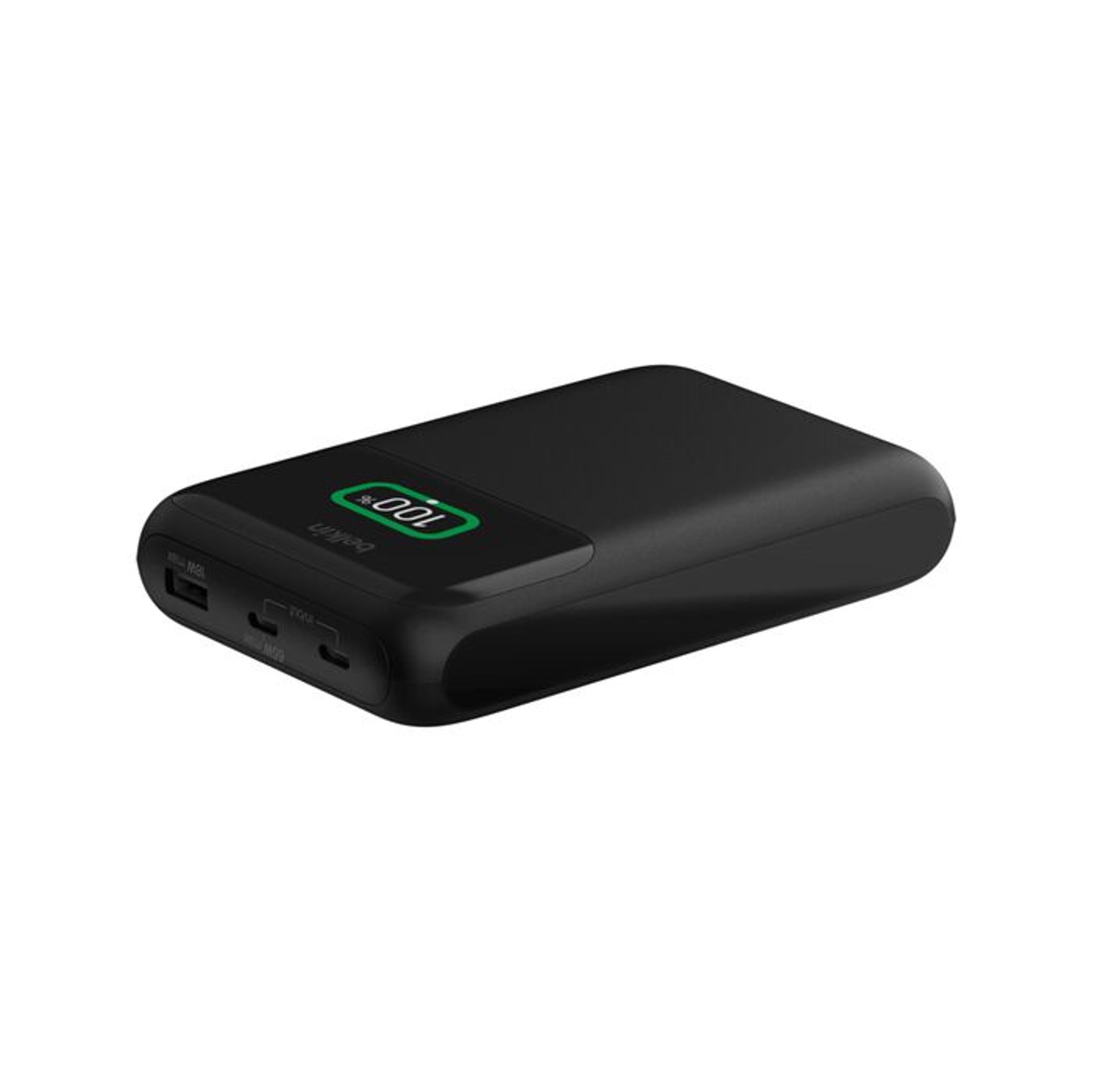 Belkin 20000mAh Power Bank with USB-A & Dual USB-C Ports - Fast Charging Portable Battery for Phones, Tablets & Laptops on Travel, Camping & Outdoor Adventures