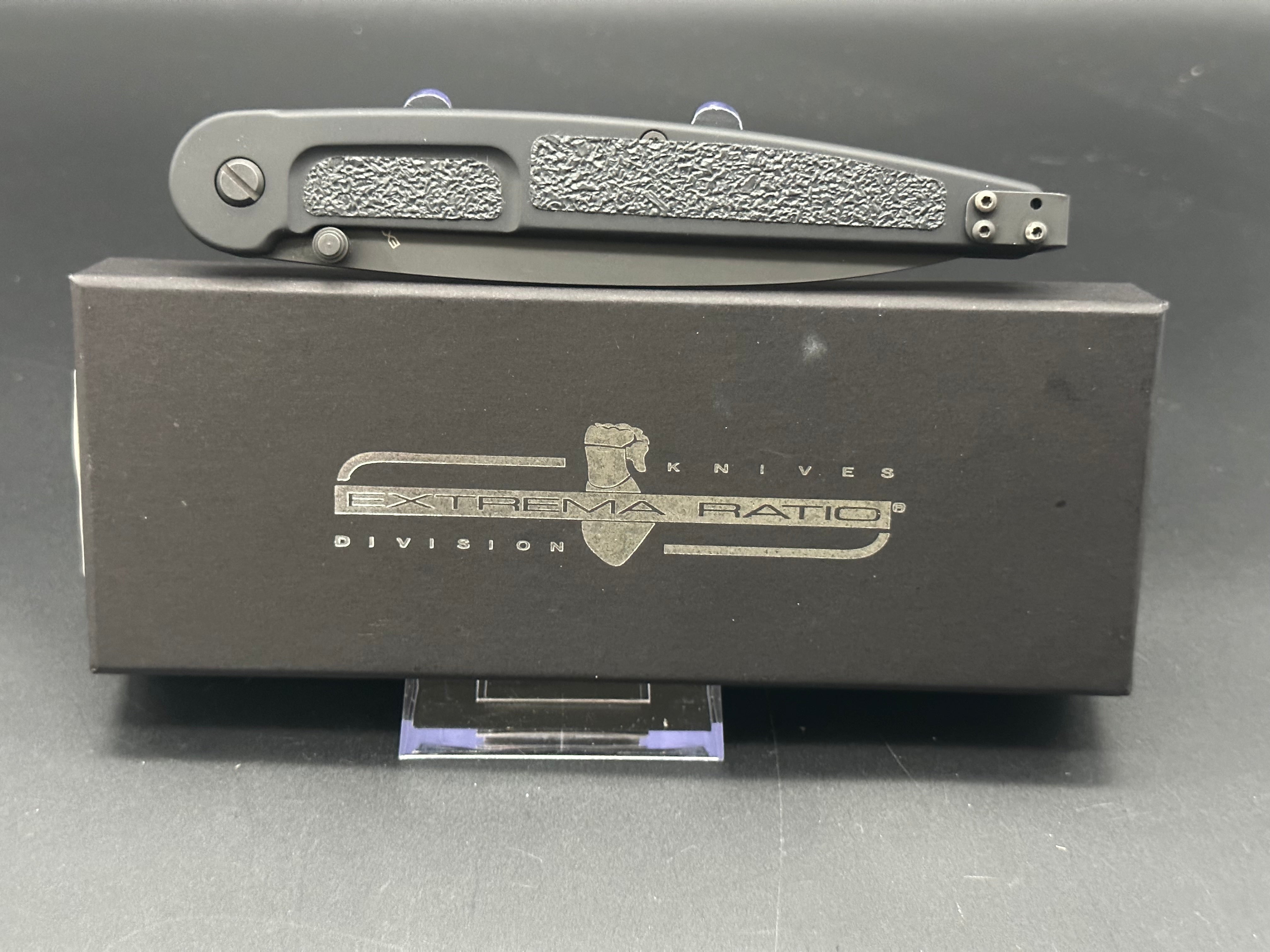 Extrema Ratio Dark Talon BF3 Tactical Fixed Blade Knife - High Carbon Steel Survival Knife for Outdoor Camping, Hunting & Bushcraft | Military Grade Combat Knife for Tactical Use