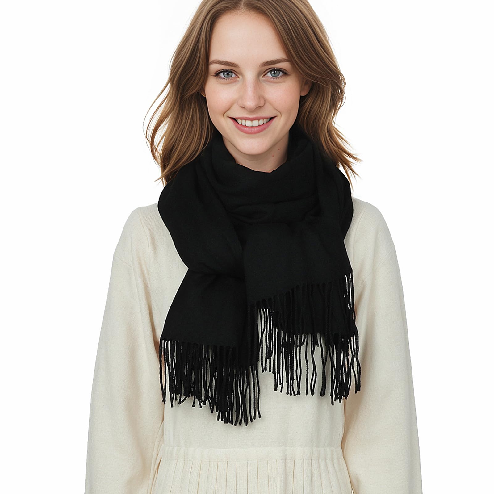 Luxury Pashmina Shawl Wraps for Women - Extra Large Soft Winter Scarf, Elegant Evening Shawl for Dresses & Wedding Accessories - Perfect for Formal Events, Date Nights & Special Occasions