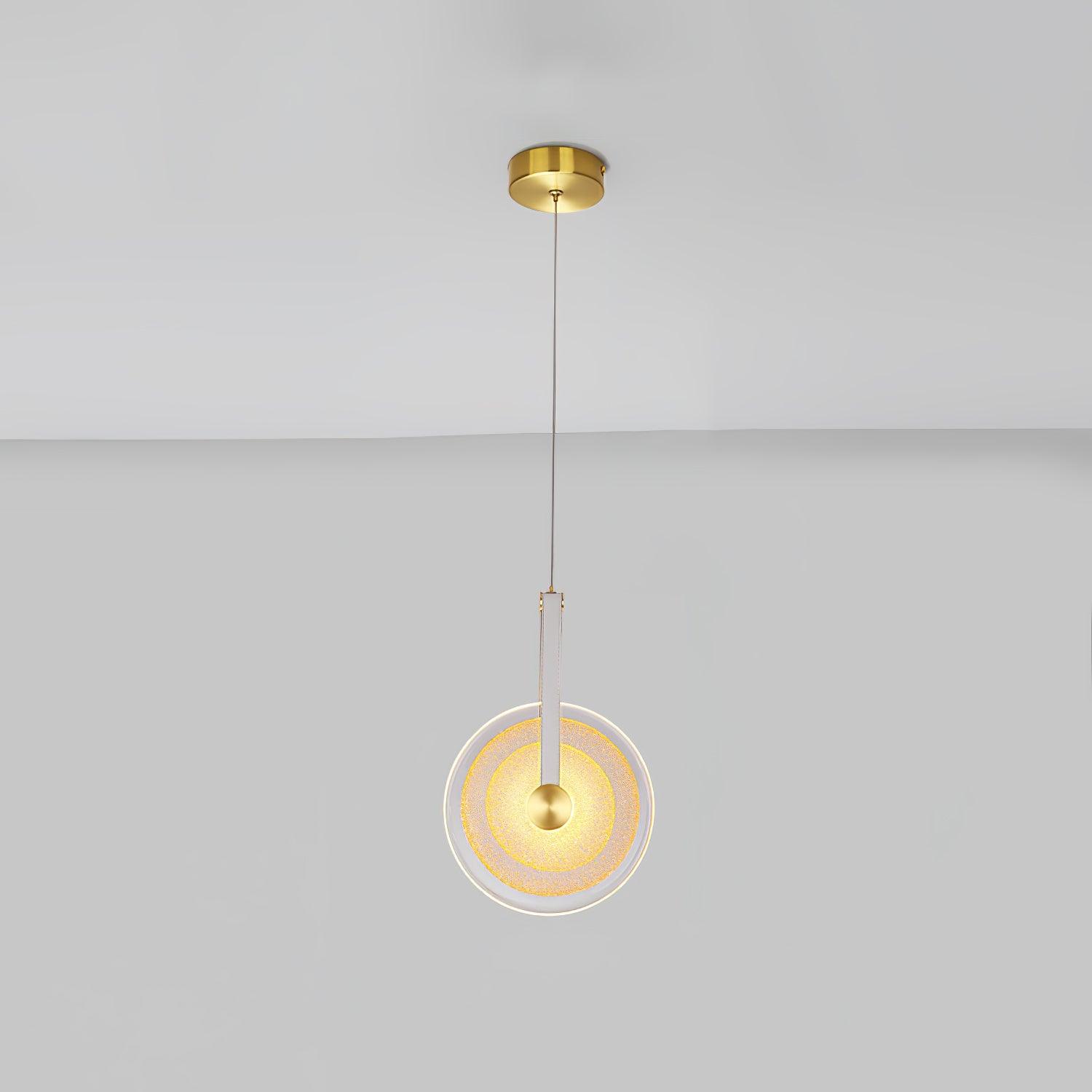 Disc Paolo Castelli Pendant Lamp - Modern Italian Designer Ceiling Light for Dining Room, Kitchen, or Living Room Decor