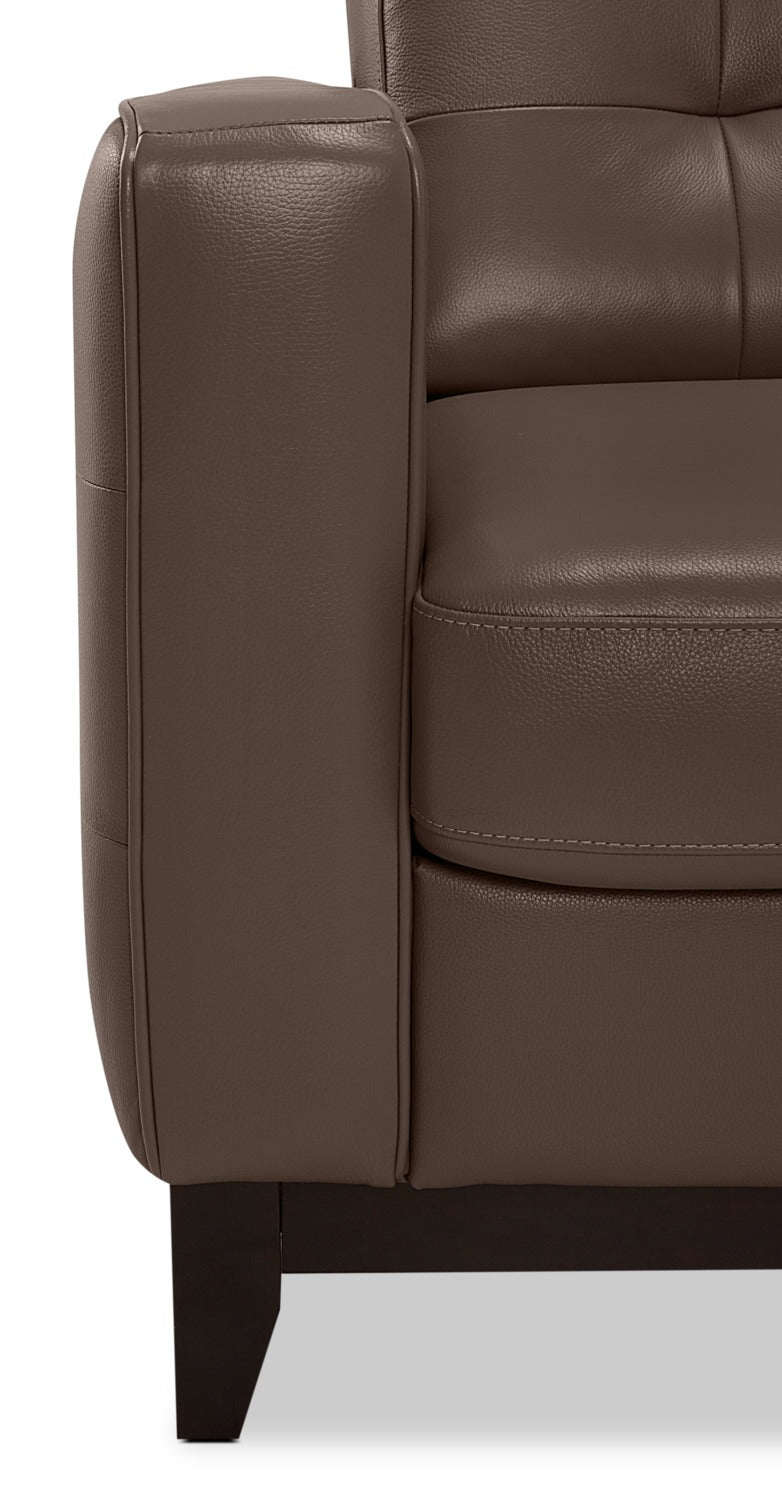 Alexi Chair - Modern Pewter Accent Chair for Living Room, Bedroom & Office - Stylish & Comfortable Seating for Home Decor