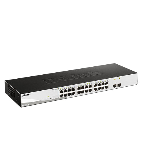 D-Link DGS-1210-26 26-Port Gigabit Smart Managed Switch | High-Speed Network Switch for Office, Home & Business Use | Reliable Ethernet Switch for Seamless Connectivity