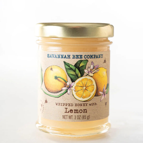 Savannah Bee Company Whipped Honey - Pure, Creamy & Spreadable Raw Honey for Toast, Tea & Baking | Natural Sweetener for Breakfast, Desserts & Healthy Snacks