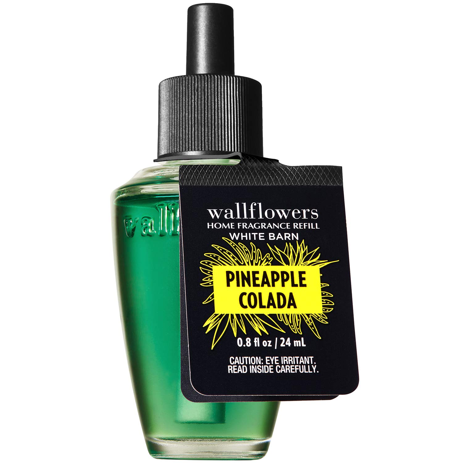 Bath & Body Works Wallflowers Fragrance Refill Bulb - Pineapple Colada Scented Home Air Freshener | Perfect for Living Rooms, Bedrooms & Bathrooms
