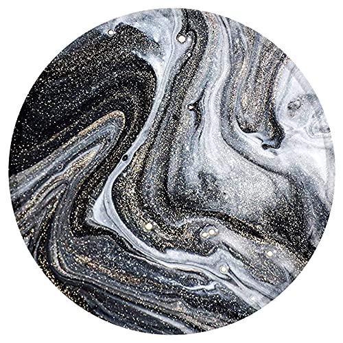 Abstract Marble Black
