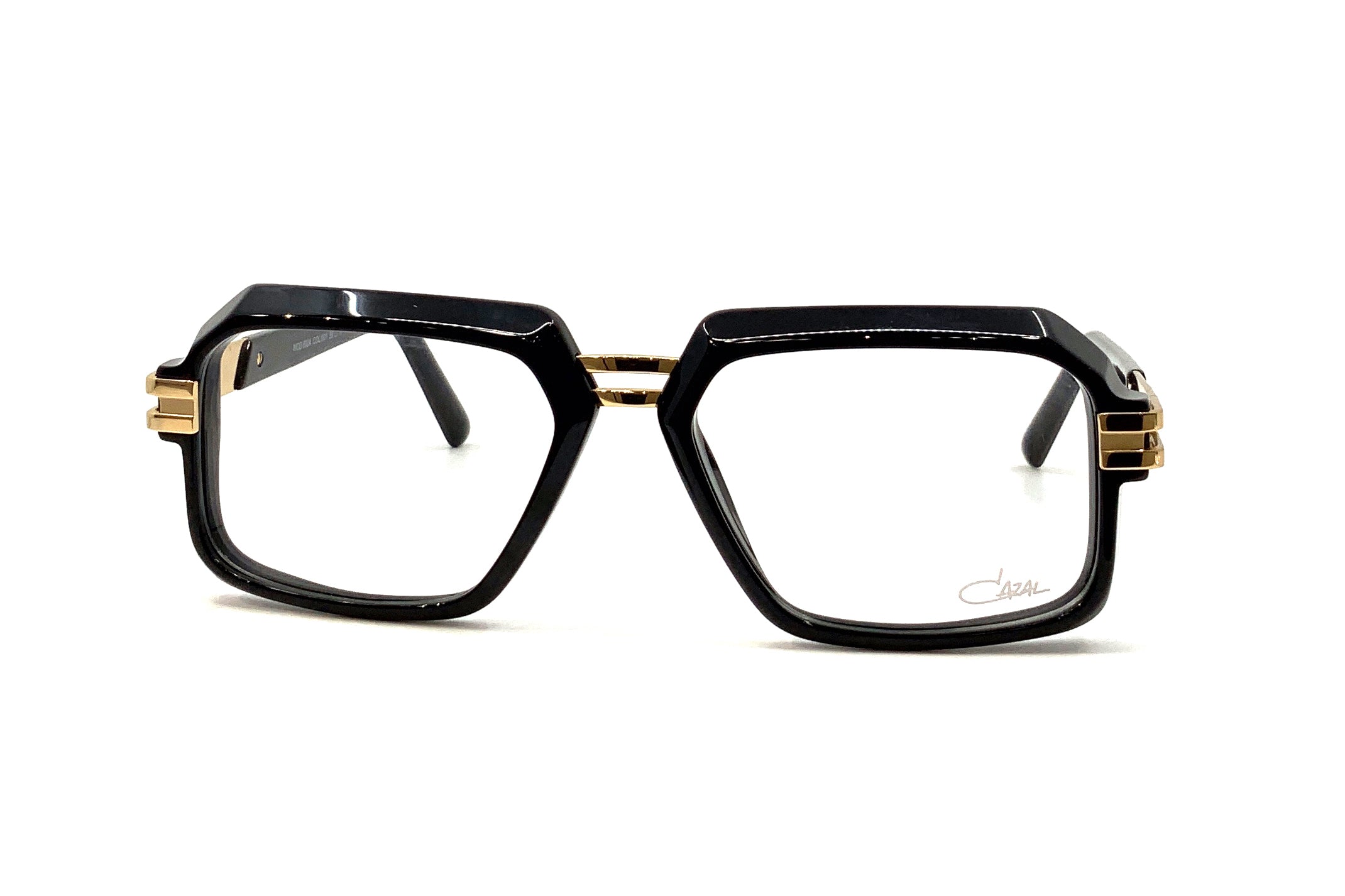 Cazal 6004 Sunglasses - Black/Gold Frame Classic Retro Style for Men & Women | UV Protection, Fashion Accessory for Outdoor, Driving, Travel