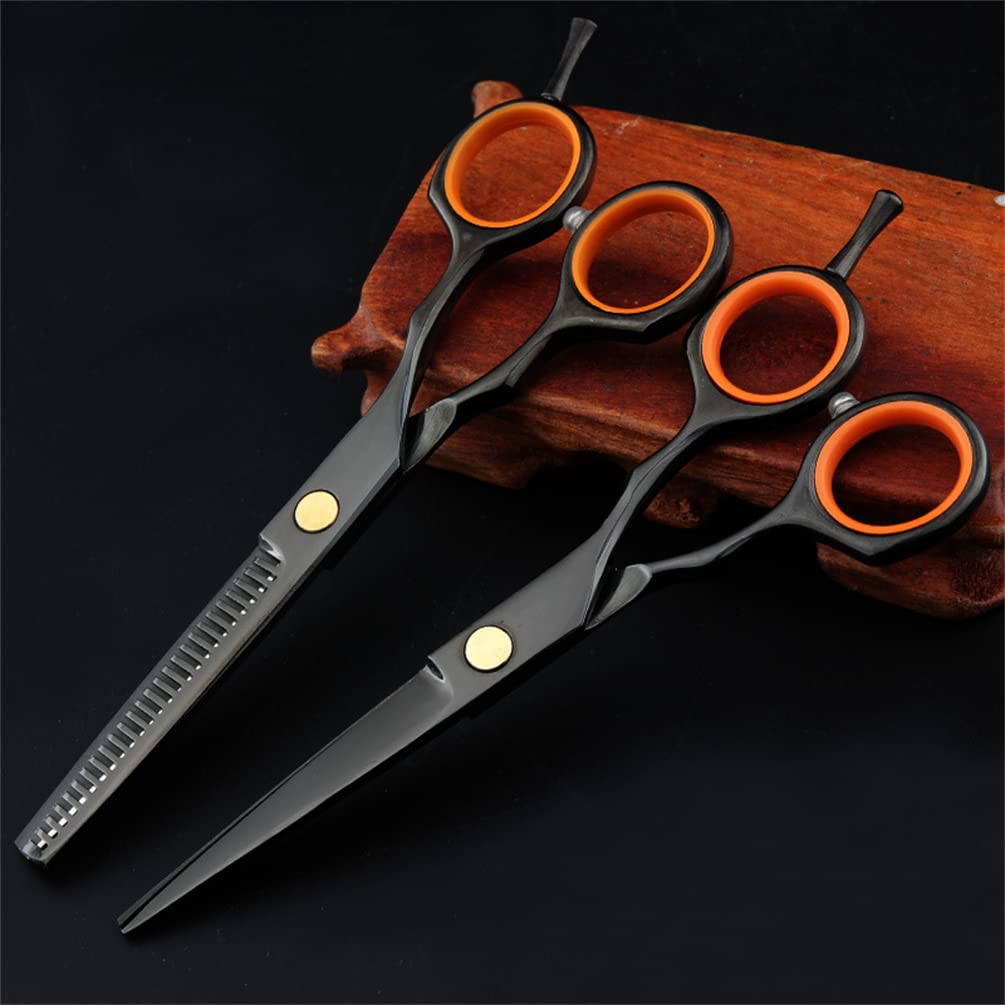 HSLDH Professional Hair Cutting Kit - Ultra Sharp Barber Scissors Set for Salon & Home Use - Perfect for DIY Haircuts, Styling, and Grooming