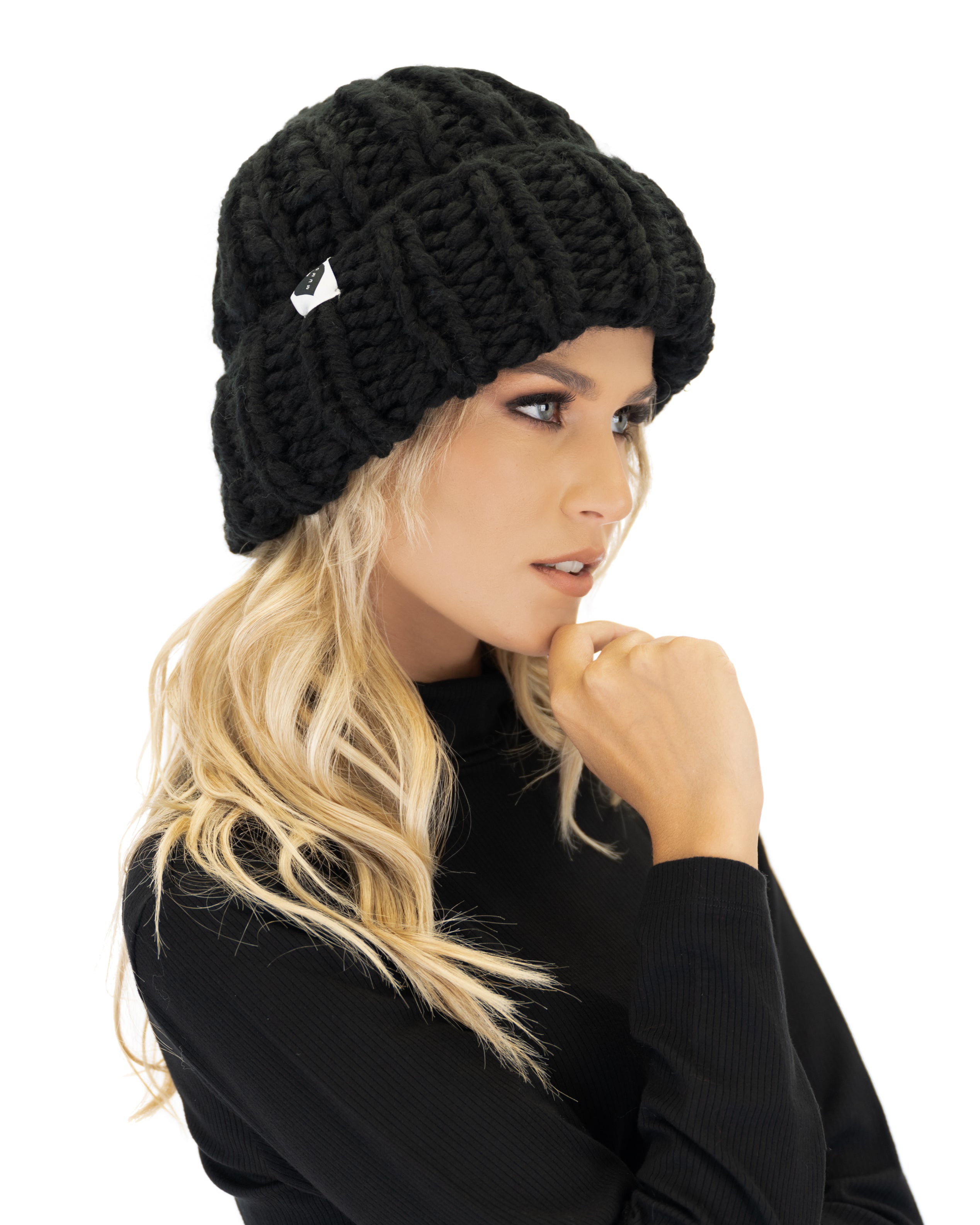 Warm Ribbed Knit Beanie for Men & Women - Soft Winter Hat for Cold Weather - Perfect for Outdoor Activities, Skiing, and Daily Wear