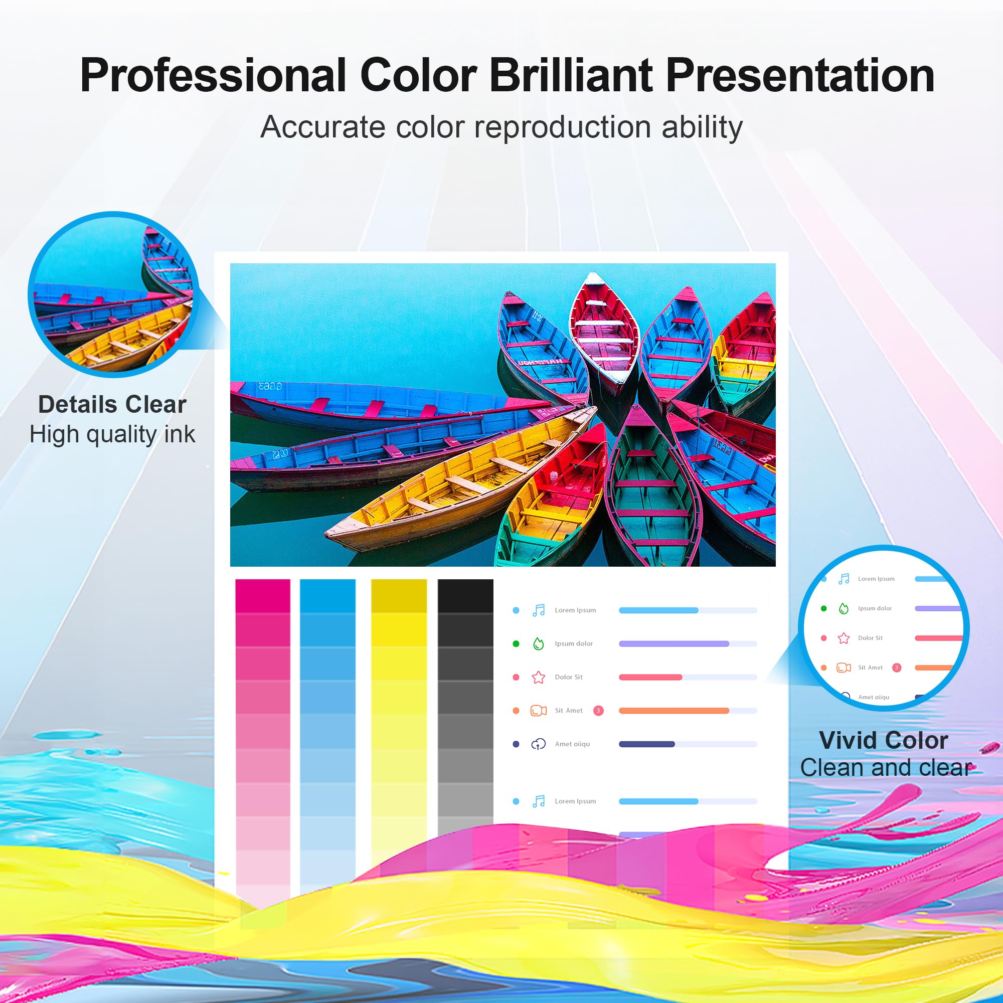 HP 64XL Ink Cartridge Replacement - 2 Pack Compatible with Envy Photo 7855/7858/6252/6255/7800/7100/7155/7158 & Tango Series Printers - High Yield Printing for Home Office & Photo Projects
