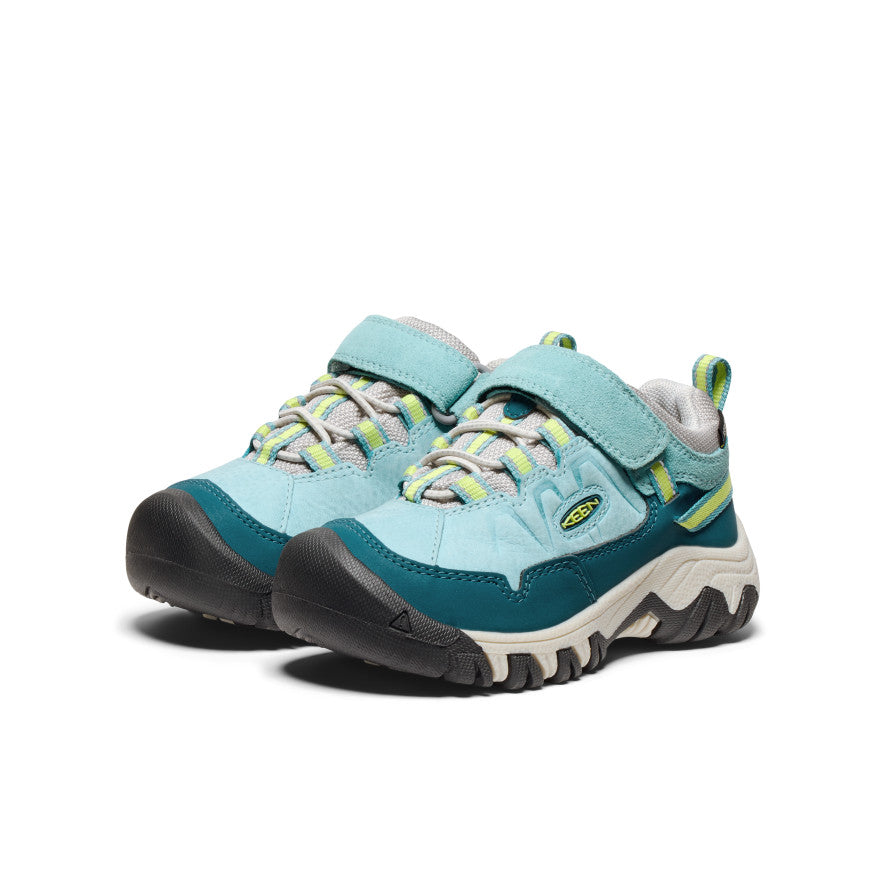 Little Kids' Targhee IV Waterproof Hiking Shoes | Reef Waters/Daiquiri Green | Outdoor Adventure & Trail Running for Toddlers