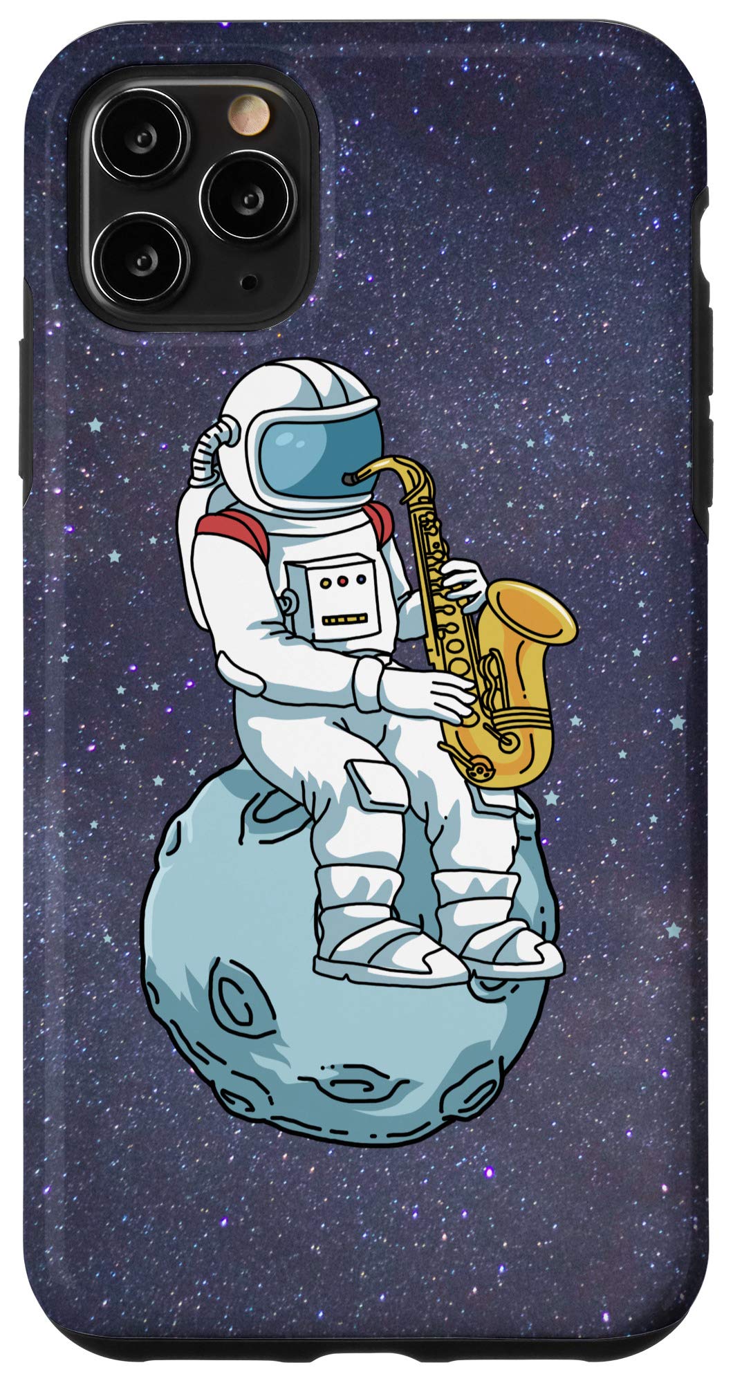 iPhone 11 Pro Max Saxophone Case - Premium Saxophonist Gift for Men & Women - Perfect for Jazz Musicians, Music Teachers & Saxophone Players - Ideal for Concerts, Rehearsals & Travel Protection