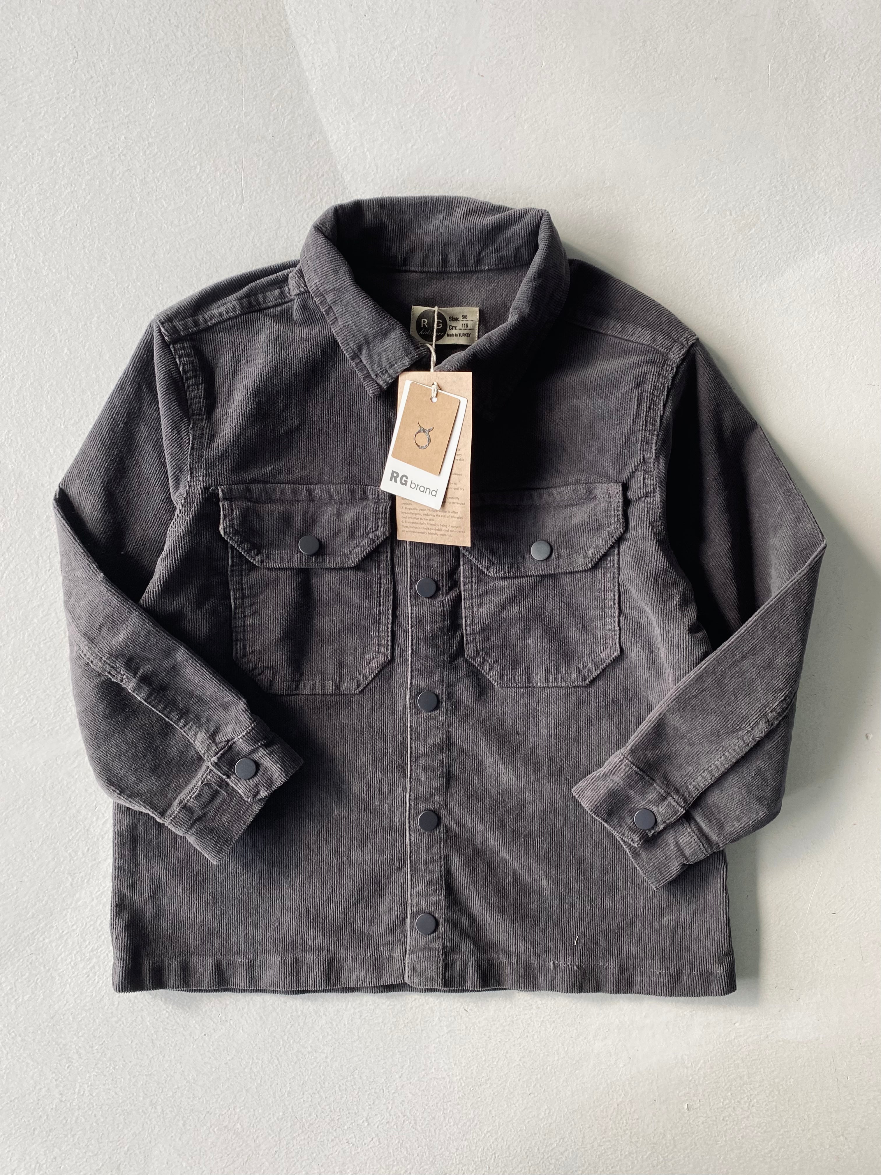 Oversized Velvet Pocket Shirt for Kids | Comfortable & Stylish Design - Perfect for Casual Outings, School, and Family Photos