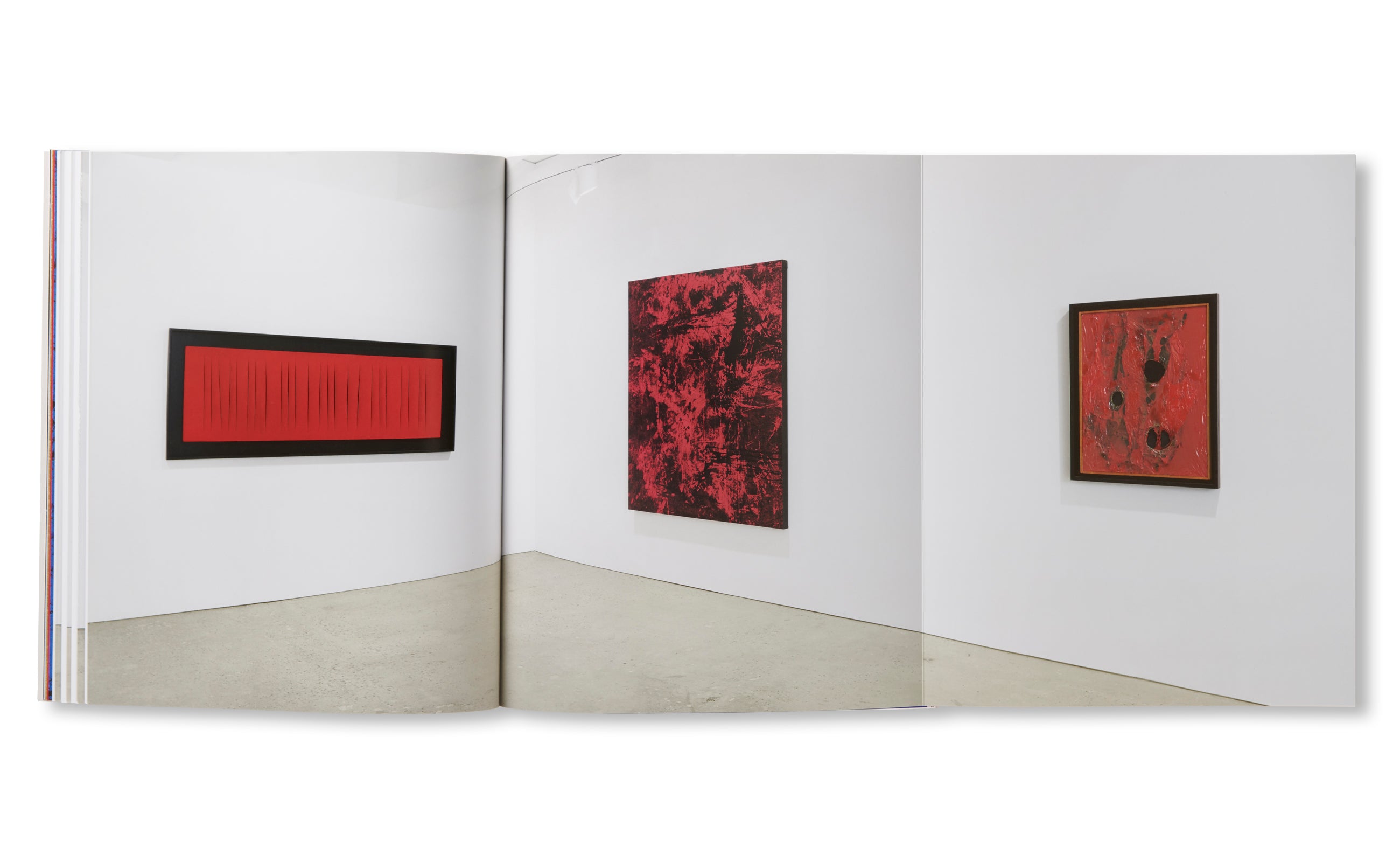 Monochrome Art Book: Dialogue Between Burri, Fontana, Klein, Manzoni & Stingel | Modern Abstract Art Collection | Perfect for Art Lovers, Collectors & Home Decor