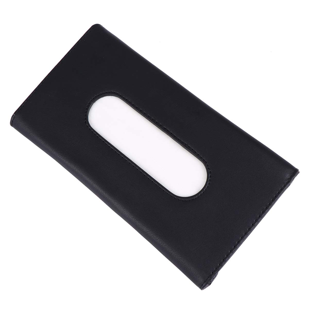 Premium Car Visor Tissue Box Holder - Black Hanging Tissue Dispenser for Vehicles, Cars & SUVs | Perfect for Road Trips, Commuting & Family Travel Accessories