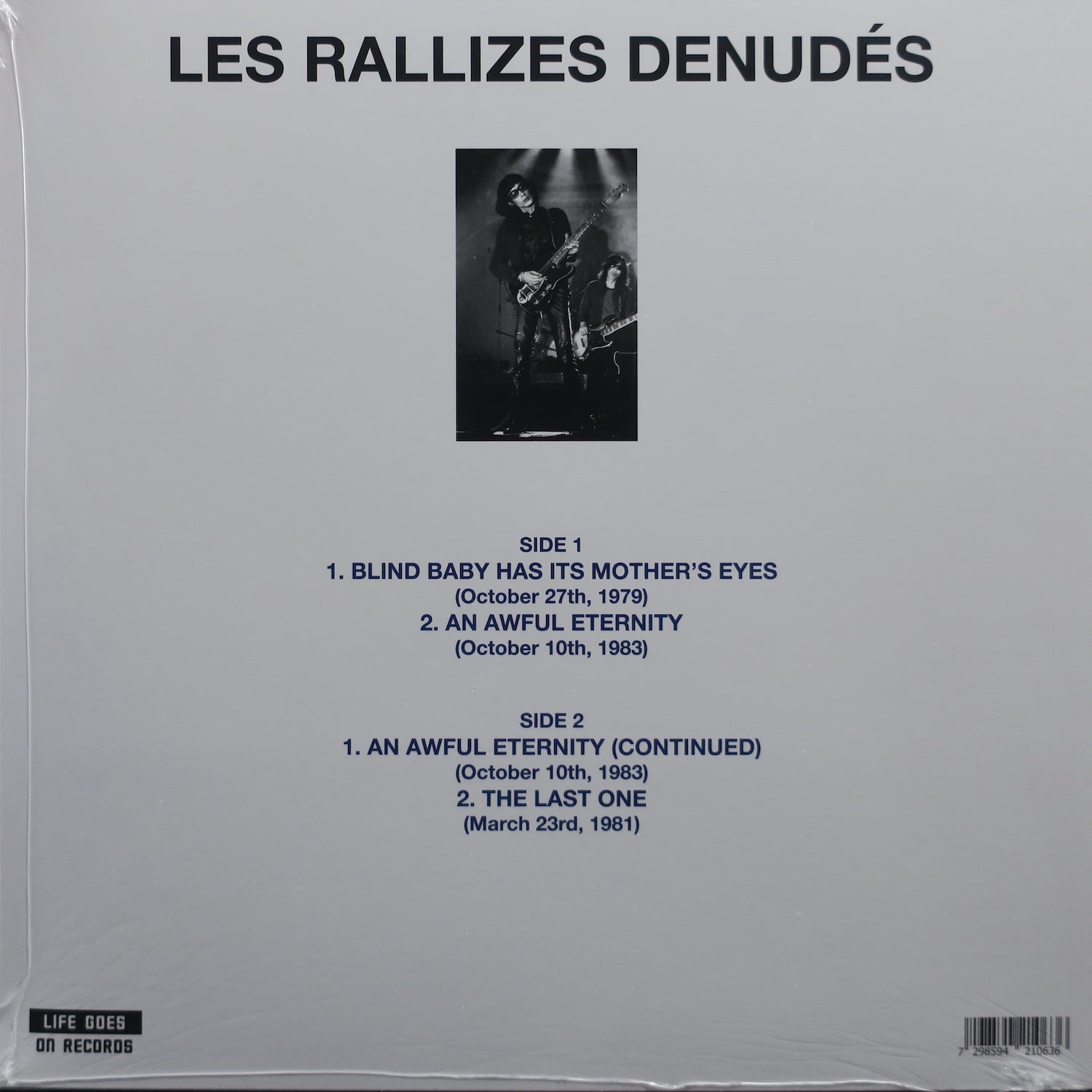LES RALLIZES DENUDES 'Blind Baby Has Its Mothers Eyes' Vinyl Record LP - Limited Edition Japanese Psychedelic Rock for Music Collectors & Audiophiles