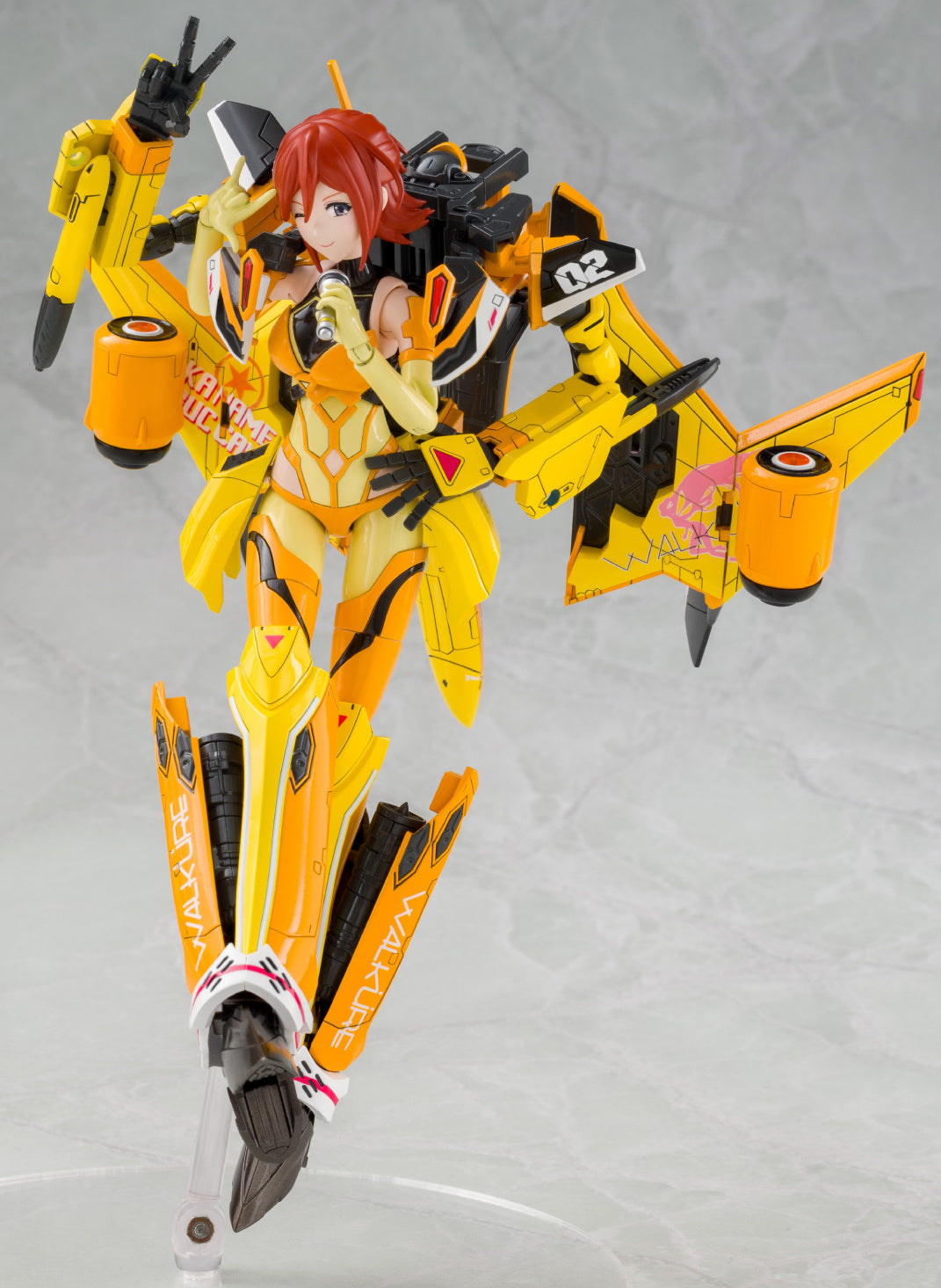 Macross Delta VFG Variable Fighter Girls VF-31J Siegfried Kaname Buccaneer Model Kit - Anime Action Figure for Collectors & Display