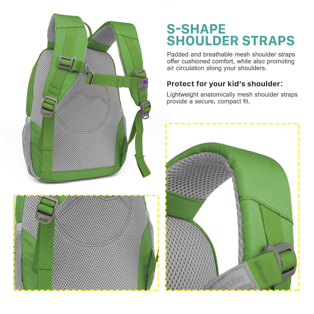 MOUNTAINTOP Kids Toddler Backpack for Boys & Girls - Durable Preschool & Kindergarten School Bag - Perfect for Daycare, Travel & Outdoor Adventures